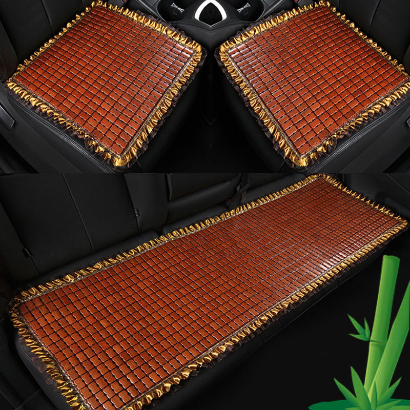 汽车坐垫夏季凉垫竹垫竹片货车单片后排五座通用夏天座椅麻将凉席
