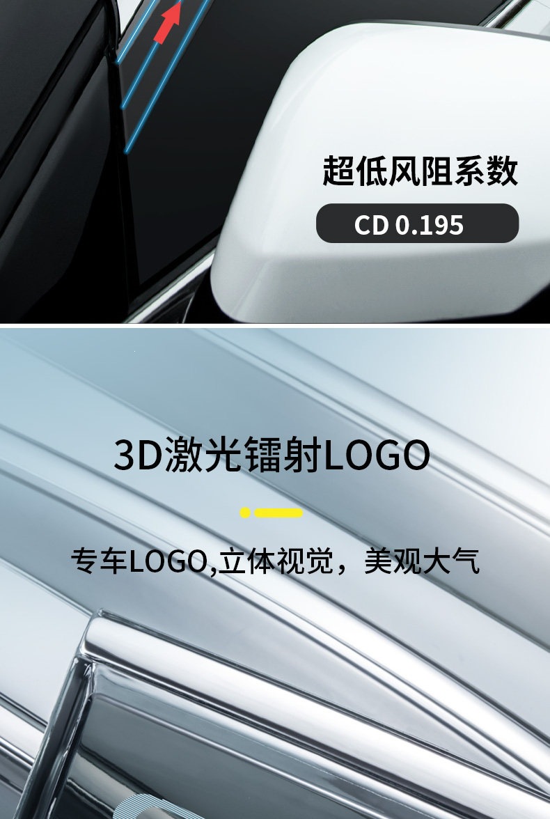 26 Beijing BJ40 extended-range model accessories: BJ20 sun and rain visor, BJ30 window rain visor, BJ60 rain shield, BJ80