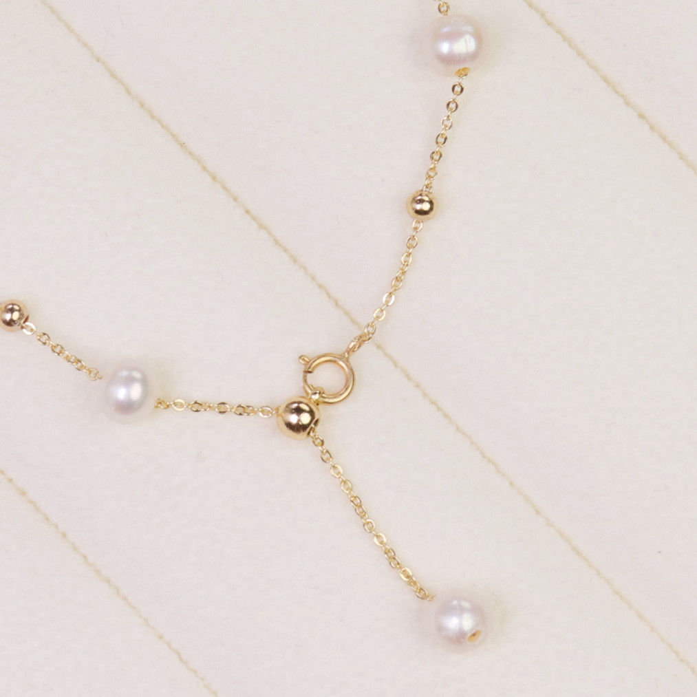 Title 1, Freshwater Pearl Bracelet Minimalist Girls Sty...