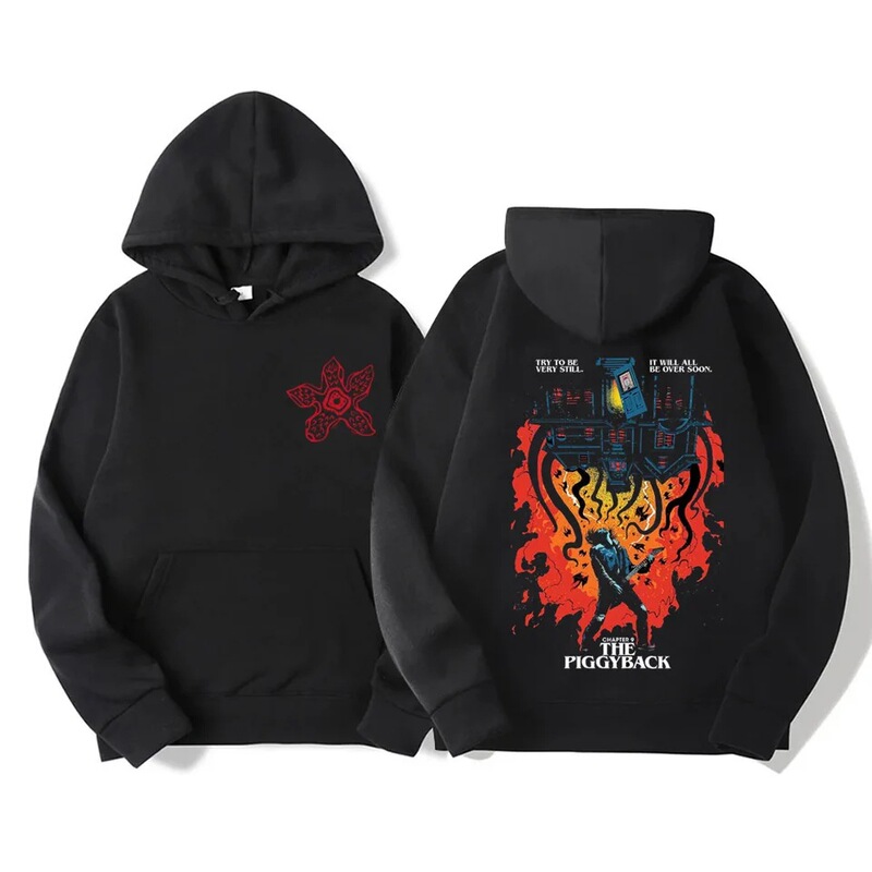 Edie Manson Hoodie Women's Demogorgon Streetwear Cannibal Monster Hoodie Men's Replica