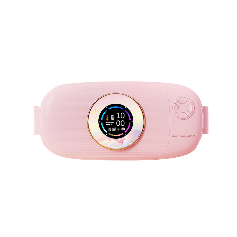 2023 nuevo producto inteligente pantalla de color con cinturón de masaje menstrual para niñas tía abdomen de compresa caliente para proteger la cintura con cinturón caliente