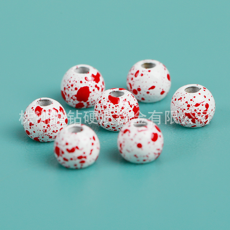 飞蝇头珠 铜头珠 brass beads  铜珠钨珠 颜色齐全