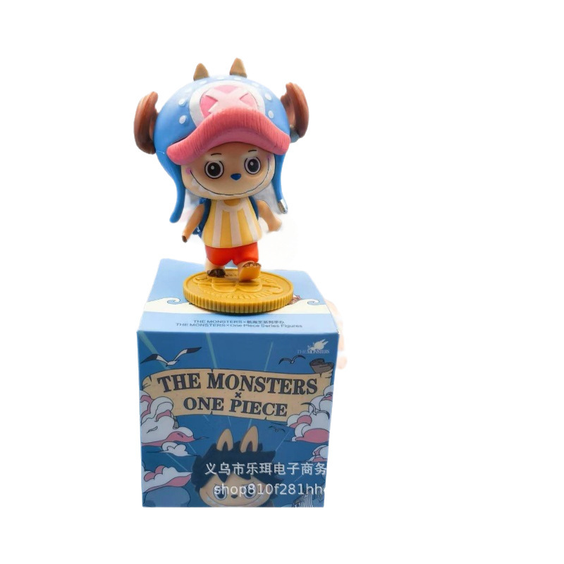 Popマートバブルマットザ・モンスターズ × 航海王シリーズフィギュアブラインドケースラブuワンピース|undefined