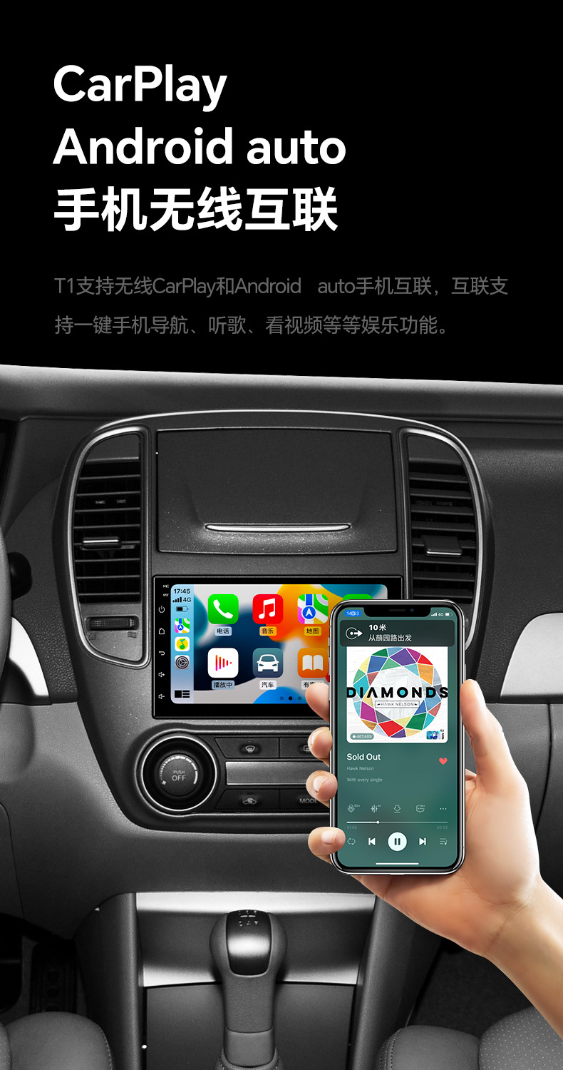 Shenyou 7inch Android Car Navigation Mp5 Player Linux Central Control Large Screen Integrated Car System Wireless Carplay