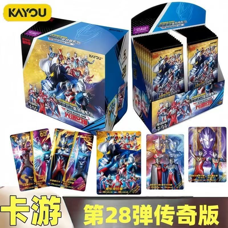 Card Game Ultraman Legend Edition 28Th Edition Mgr Current Edition Zero Sgr Card Usr Double Player Card Gr Full Set of Accessories
