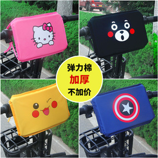 Electric car crash cushion front seat baby headrest baby safety motorcycle crash cushion thickened and enlarged