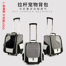 大号猫包透气双肩大容量两只便携带背包冬天猫咪外出包宠物拉杆箱