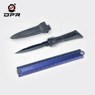 Factory Direct Sales Outdoor Multi-Functional Free Diving Stainless Steel Water Fire Escape Life-Saving Fishing and Hunting Training Line Cutting Knife