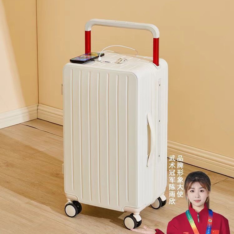 다기능 와이드 풀로드 가방 여성의 새로운 탑승 암호 상자 가을 남성 유니버설 휠 대용량 여행 가방