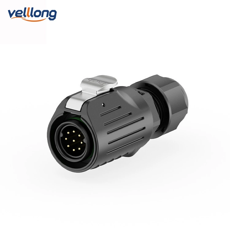 IP68 waterproof power socket connector EW-LP16 panel plastic 2/3/4/5/7/8/9 aviation plug