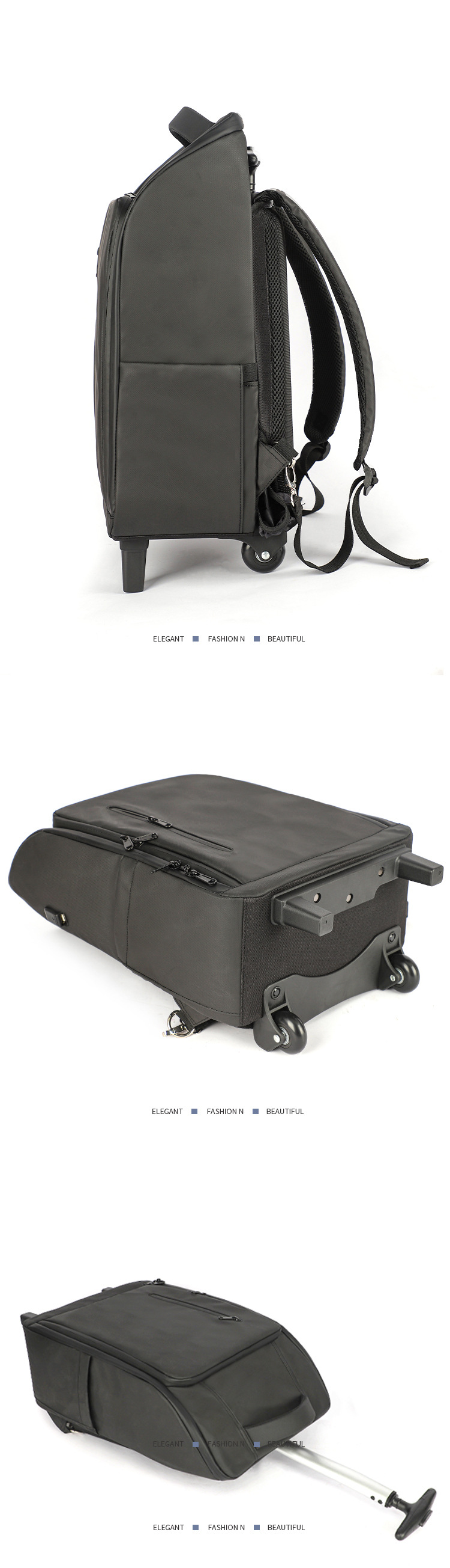 Laptop-Tasche multifunktionale Reisetasche Rucksack für Jungen und Mädchen ultraleicht großer Fassungsvermögen Business-Notebook-Rucksack mit Futter