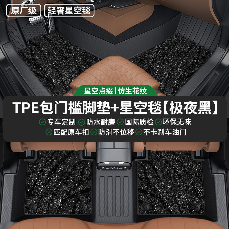 Zhiji L6 特殊フットパッド、大型サラウンドワイヤーサークル、TPE フロアマット、厚みのある耐摩耗性、環境に優しい星空ブランケットに適しています。|undefined