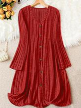 B 75135 V Neck Long Sleeve Dress ��ɫ�B��ȹ �W���羳���R�d��