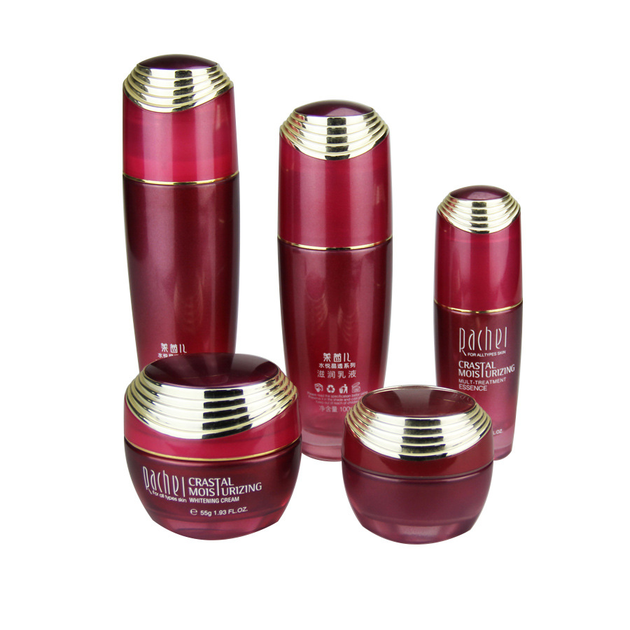 40ml 100ml 120ml 30g 50g美容玻璃化妆罐高档面霜罐套装瓶批发