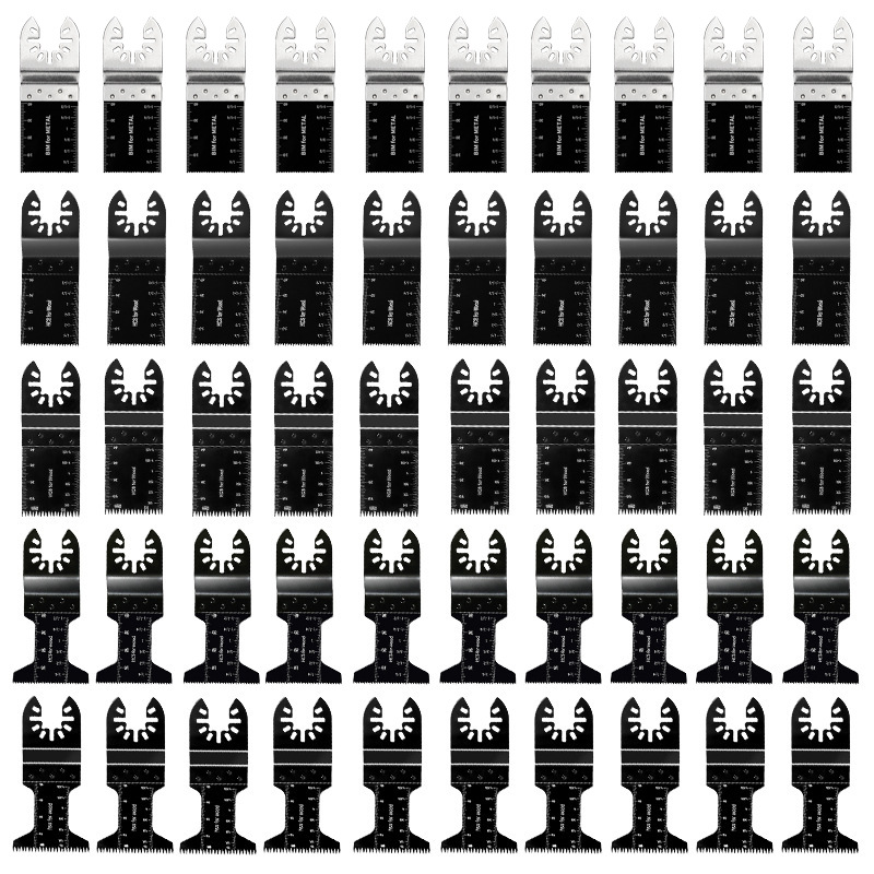 50件套高碳钢直锯片混合套装万用宝多用途电动工具配件跨境套装