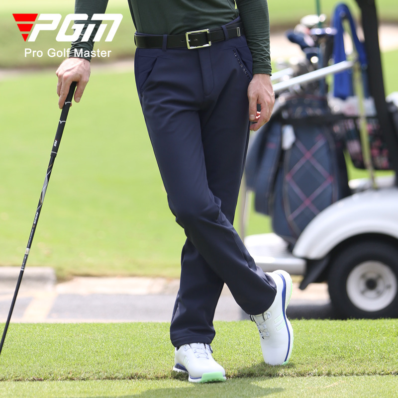 Quần dài nam golf PGM thể thao giữ ấm mùa thu đông — KUZ138-Màu đen, KUZ138-màu xanh hải quân, KUZ138-màu trắng, KUZ138-màu xám