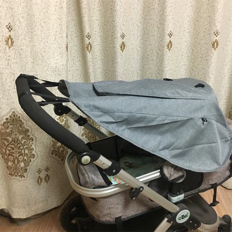 Детская коляска с высоким ландшафтом, двусторонняя коляска, аксессуары для тента, солнцезащитный крем, защита от дождя