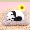 Bamboo charcoal cushion will be called ornaments to imitate the hairy cat sleeping, which will make a sound active carbon cushion cute pet decoration