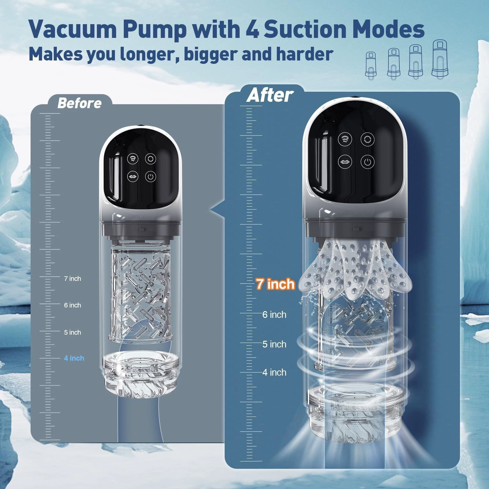 Smart Men's Automatic Rotating Masturbator, Universal Sleeve, Vibration & Fully Automatic