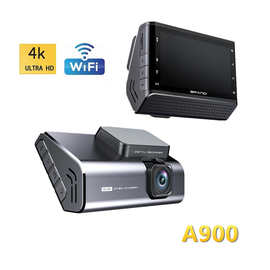 跨境新款4K行车记录仪双路WIFI手机互联高清摄像DASH CAM工厂批发