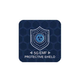 5G EMF protection硅胶镭射图片防辐射能量手机贴方形电脑电器片