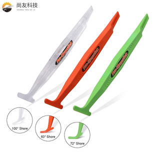 Cross-border car trimming tools 3-Piece car color changing film film scraper magnetic three-color edge plug tool in stock