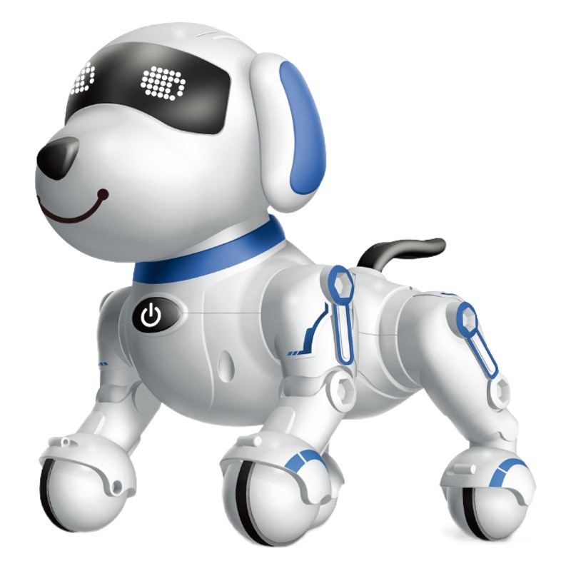 Perro robot inteligente control remoto eléctrico perro de juguete simulación programación niños y niñas remoto acompañar historia canto