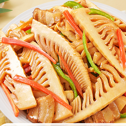 Organic white jade bamboo shoot carbon roasted bamboo shoots tender…