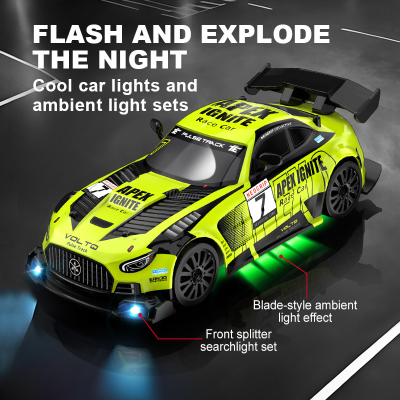 Cross-Border New Product 1:24 Remote Control Four-Wheel Drive Toy Car Rc Racing Drift Stepless Speed Remote Control Car Electric Toy Cross-Border New Product 1:24 Remote Control Four-Wheel Drive Toy Car Rc Racing Drift Stepless Speed Remote Control Car Electric Toy