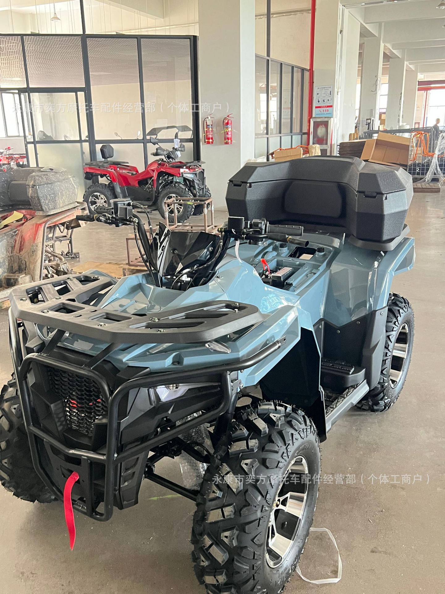 Atv Rear Cargo Box Modified Vehicle Toolbox Four-Wheel Vehicle Large Trunk 98L