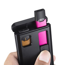 外贸热销适用于JUU电子烟具充电盒 1200毫安容量便携式移动电源盒