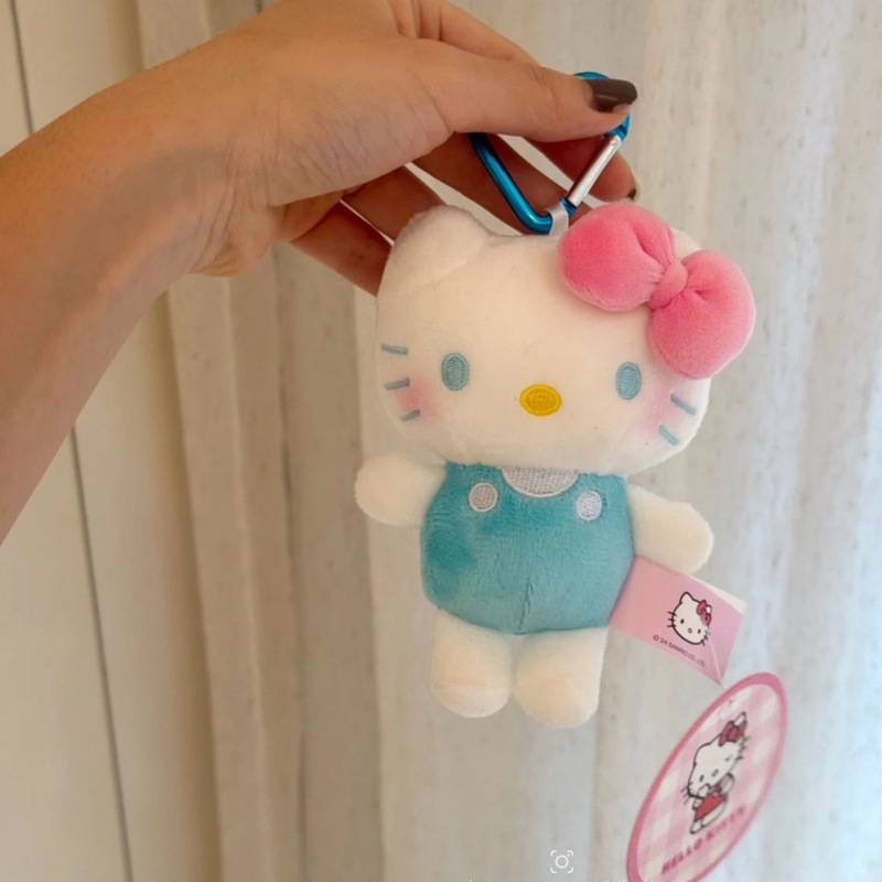 正版HelloKitty毛绒公仔可爱包包挂件汽车钥匙扣挂饰玩偶女友礼物|undefined