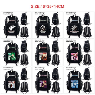 My Hero Academy primary and secondary school student schoolbag children's backpack for men and women