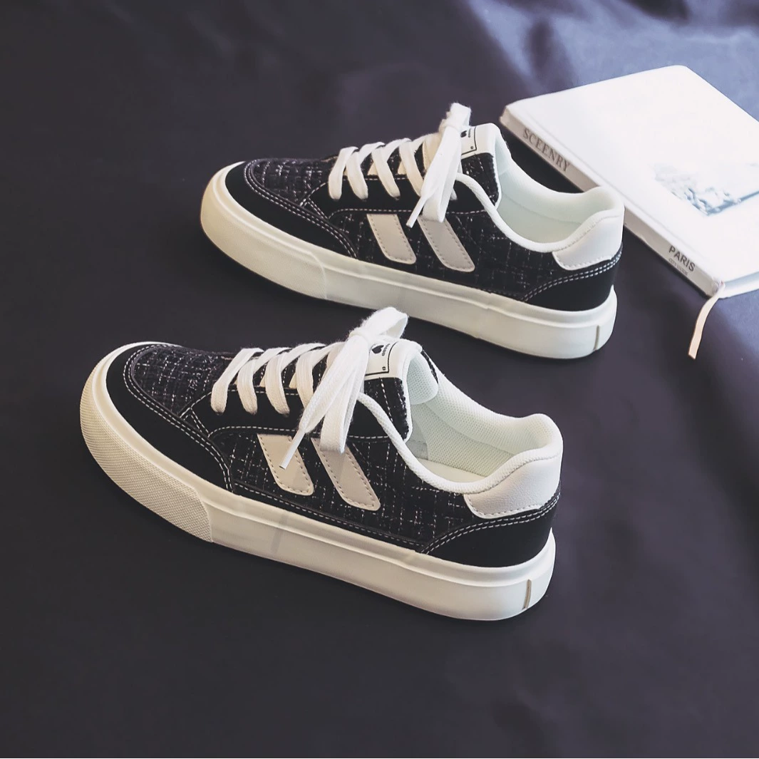 Спот 2024 весна и лето новая студенческая повседневная классическая дикая низкая банда маленькая ароматная обувь для женщин H1312