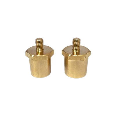 Power supply, ignition system accessories External Thread Brass Connector