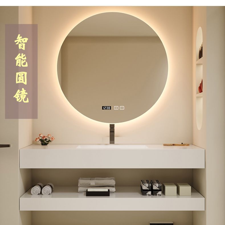 Double-layer rock plate integrated basin, bathroom cabinet, ceramic seamless washbasin, bathroom washbasin, bathroom cabinet processing Specification drawing