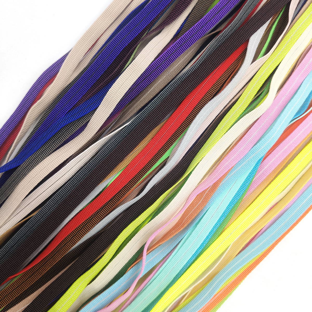144 color 5 - 38mm color transparente malla de pescado hueco zapatos elásticos sombrero ajustable elástico hueco