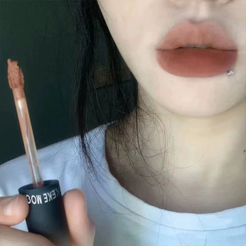 Блеск для губ (KeKeMood) Reverse Macaron Lip Mud, матовый бархатный финиш, отбеливающий, 6 оттенков