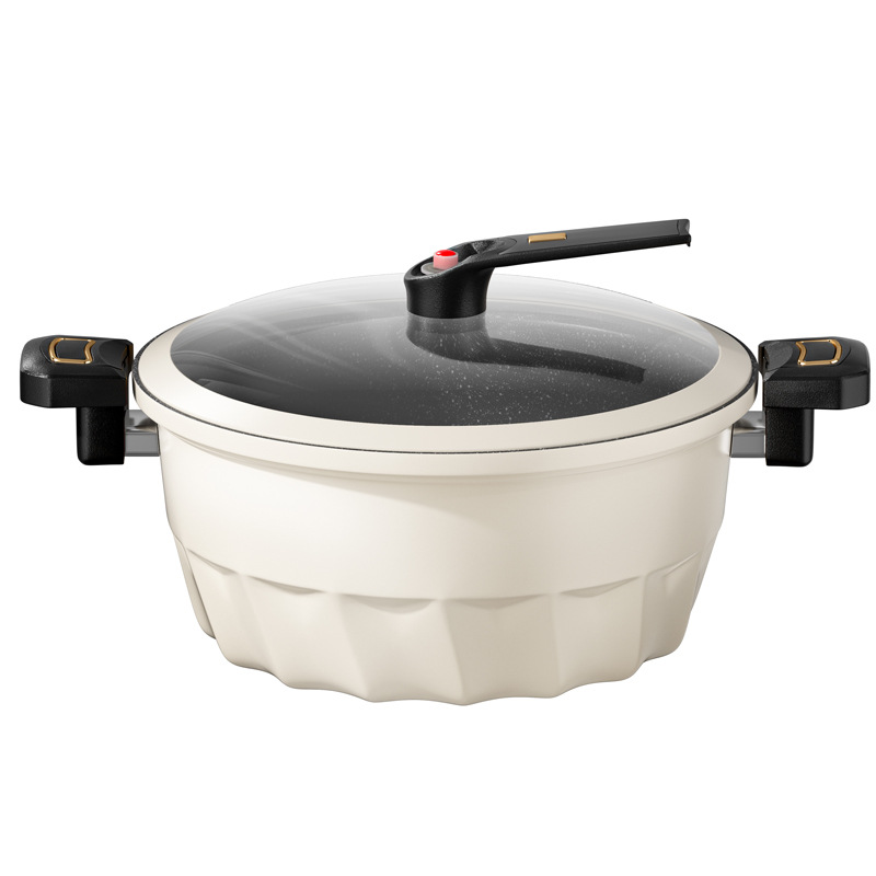 Nuevo tipo de cocina multifuncional de cocina antiadherente de gran capacidad de cocina general de cocina