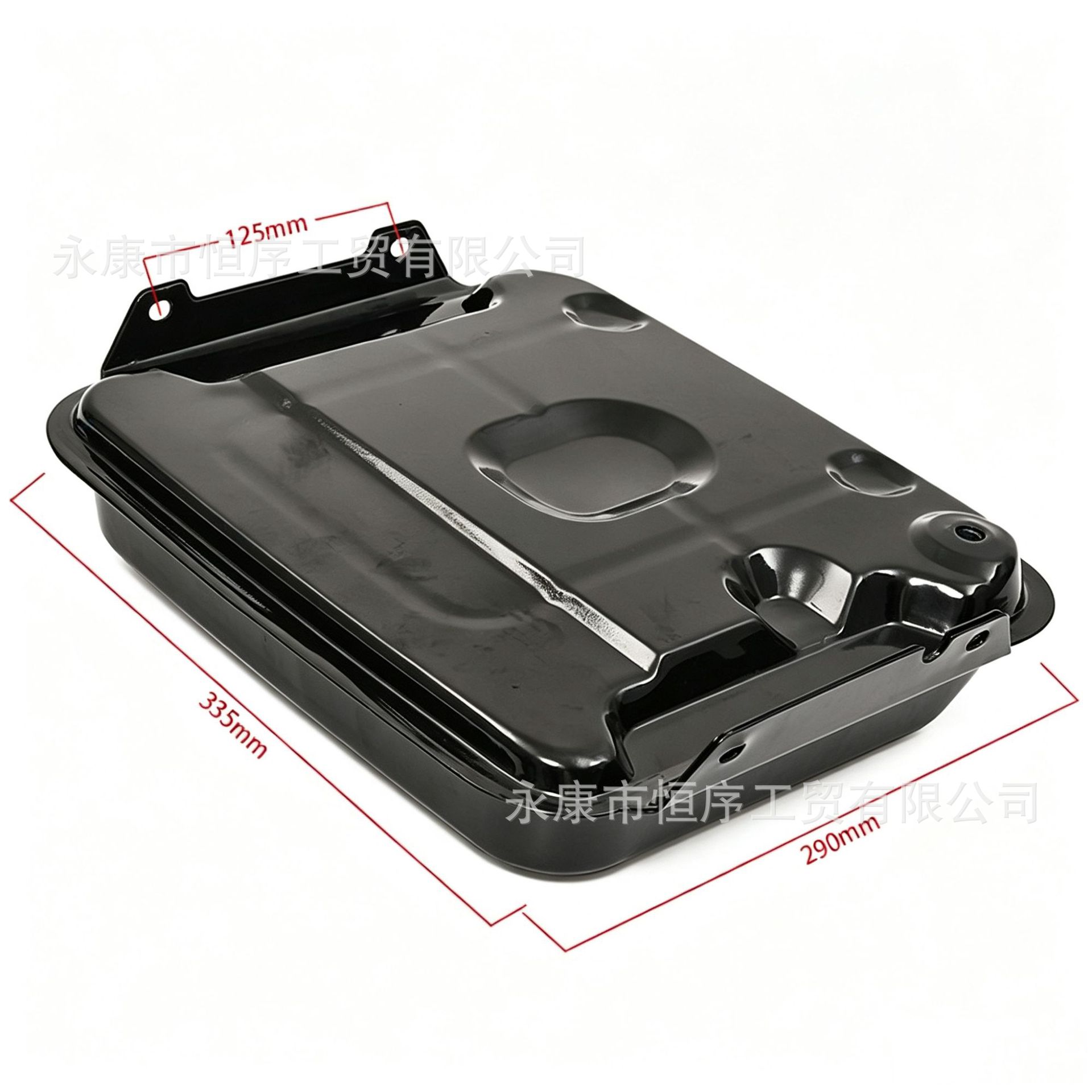 ATV beach vehicle accessories 110-250CC modified homemade four-wheel go-kart motorcycle GY6 iron fuel tank oil canister