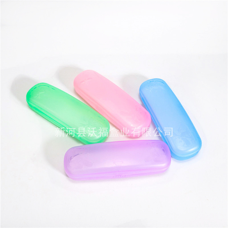 Glasses box wholesale panda myopia transparent glasses box anti-pressure plastic glasses box manufacturers mirror box frosted