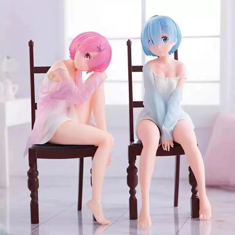 Оптовая продажа/дропшиппинг пижам Rem No Chair Rem Ram Sitting Figure Starting from Zero in Another World