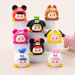 Didi Baobao Mengli DIY ジュエリーアクセサリートレンディなブラインドボックス樹脂人形小さな装飾品ライブブロードキャストブラインドバッグ