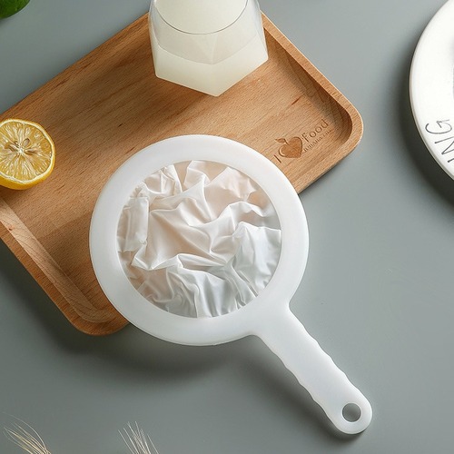 Soy milk filter household baby food juice mesh sieve plastic separation filter kitchen filter colander