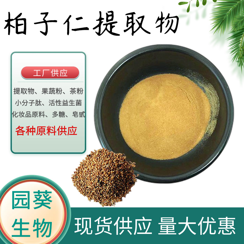 柏子仁提取物10:1 柏子仁粉植物提取物 1kg起批厂家直销 现货包邮
