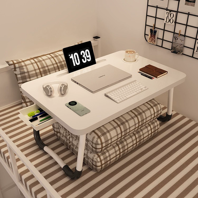 Складной маленький стол простой компьютерный стол эркер учебный стол студенческое общежитие спальня ноутбук ленивый стол