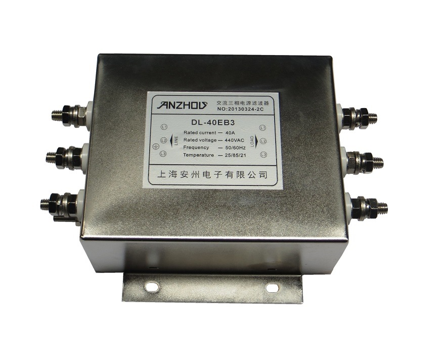 三相滤波器60A DL-60EB3 滤波器EMI FILTER