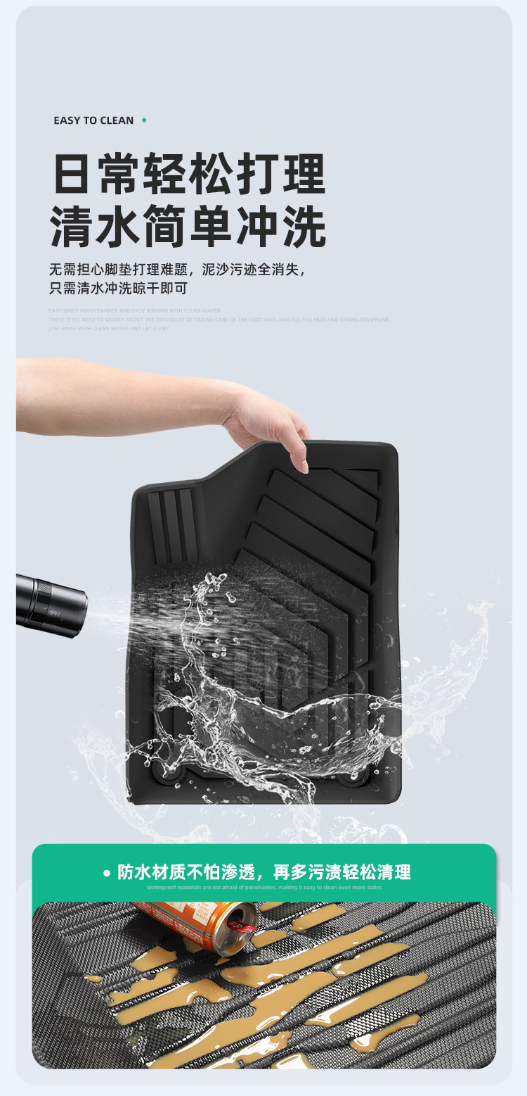 TPE Floor Mats Trunk Mats for Leapmotor B01/Lafa5 2025/2026