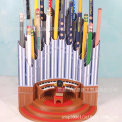 跨境新品管风琴笔筒Pipe Organ Pen Pencil Holder桌面收纳笔筒