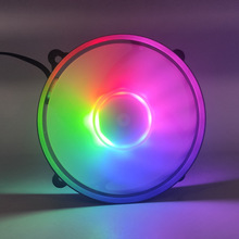 i5 10600k9525直流12V 发光圆形CPU冷却风扇下压式LGA 115X 1700